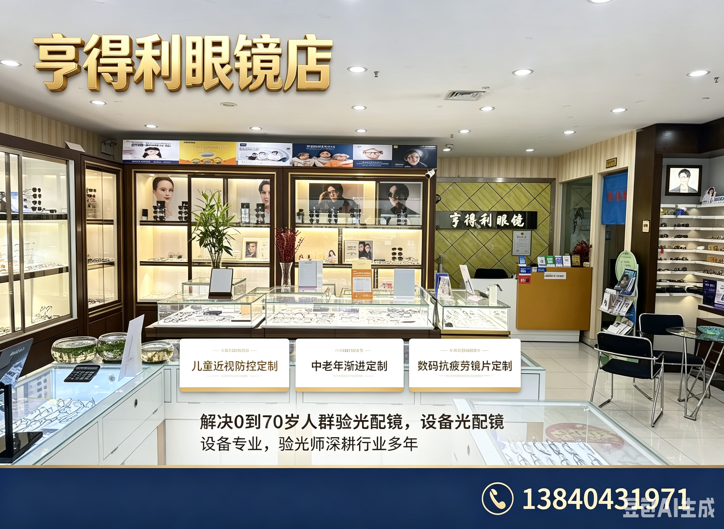 亨得利眼镜店盘锦线上分站